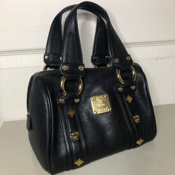 👝SOLD👝MCM mini boston with dustbag - Picture 4 of 9